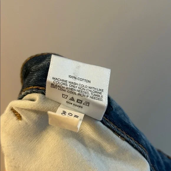 Express Low Rise Boyfriend Jeans - Picture 6 of 6